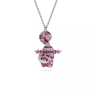 swarovski cheshire cat necklace